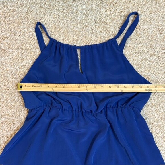 Old Navy Women’s Royal Blue Two Toned Straps Dress Size L - Ties In The Back - Picture 7 of 10